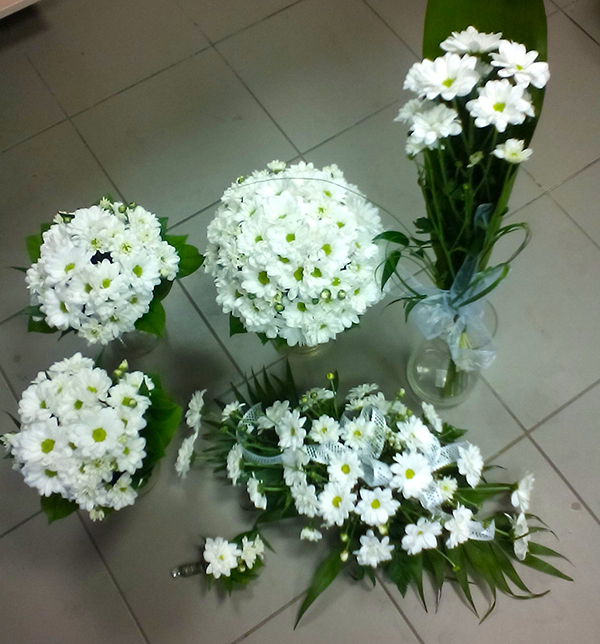Svatební kytice od Alenky